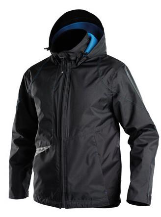 Dassy hyper winddichte Arbeitsjacke Schwarz XXL