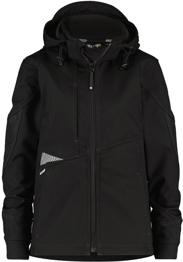 Dassy Gravity Damen Softshell schwarz m