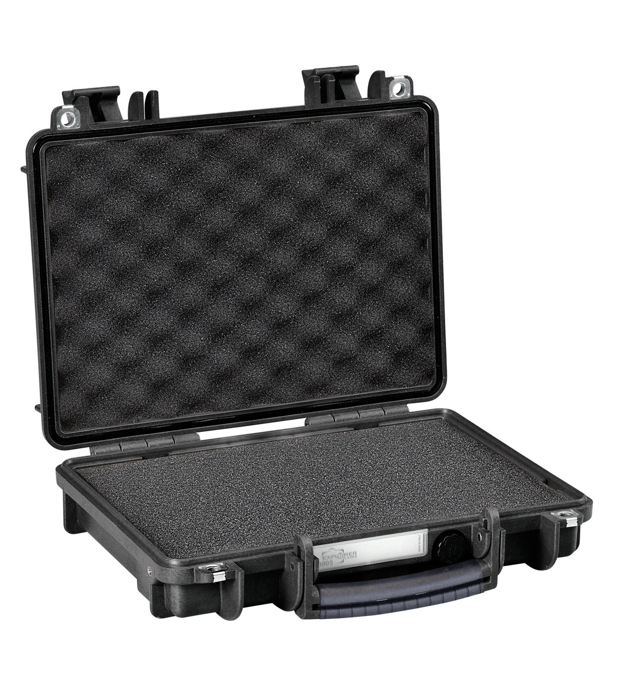 Explorer -Koffer 3005 Koffer schwarz mit Picking -Schaum
