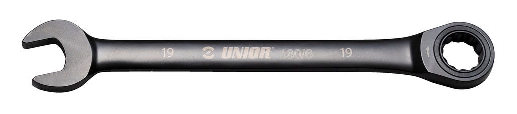 Unior 160 2-Stich-Ring-Ratschenschlüssel 17