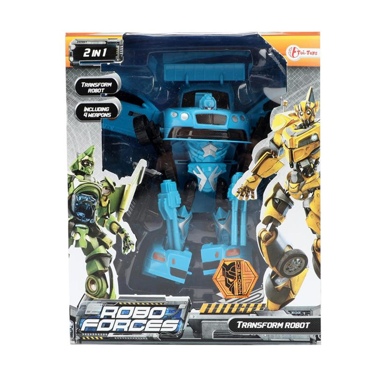 RoboForces wechseln Roboter - automatisch gelb