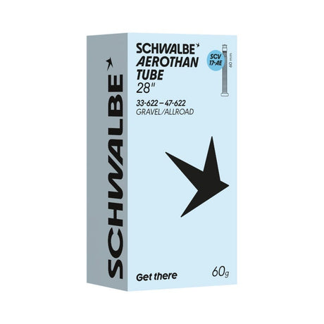 Schwalbe binnenband aerothan scv17-ae 28 33 47-622 60mm