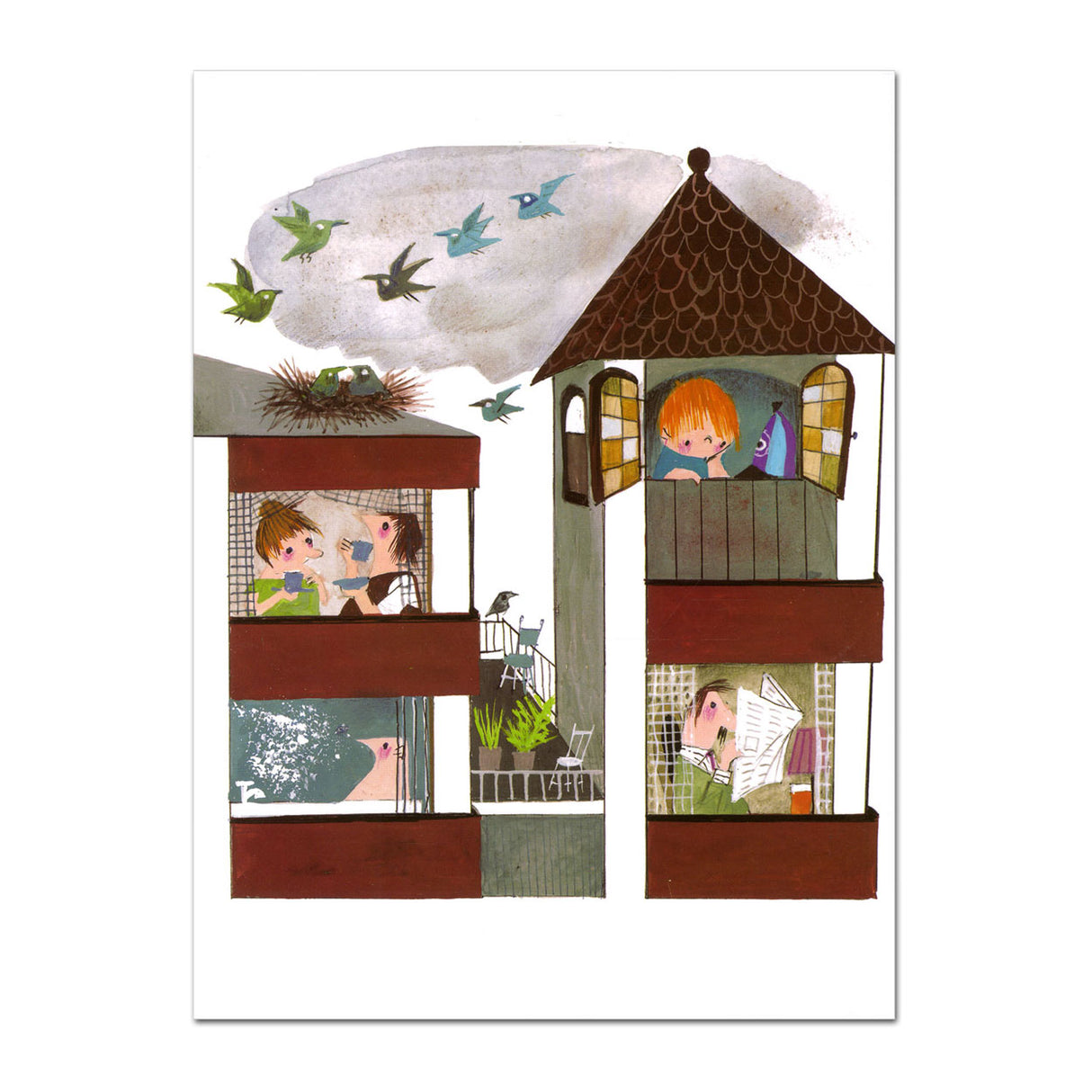 Central Book House Pluck rettet die Tiere