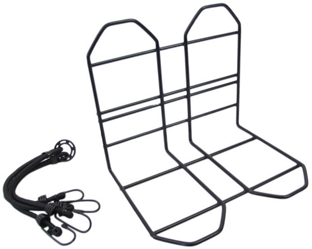 Basilikum bagage rack 28 cm stål sort