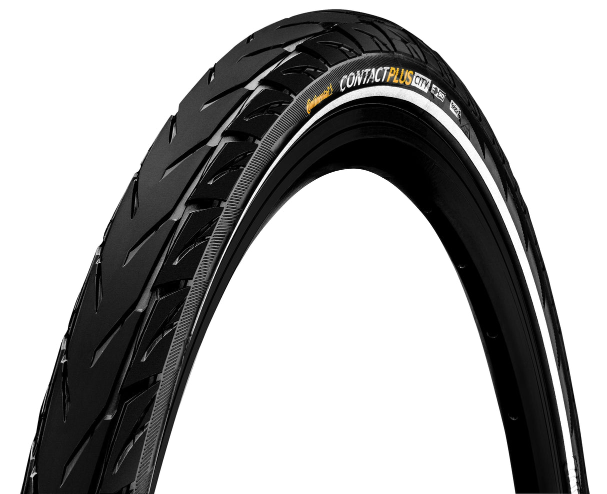 Continental Tire Contact Plus City 37-622 (28x1.40) Black Reflex