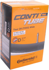 Continental Inner Tube DV19 Tour Wide 28 Inch 47 62-622 DV 40 mm