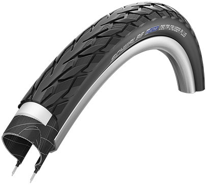 Schwalbe Tire Schwalbe Cruiser Plus Punctureguard 28 x 1,75 47-622mm nero con riflesso