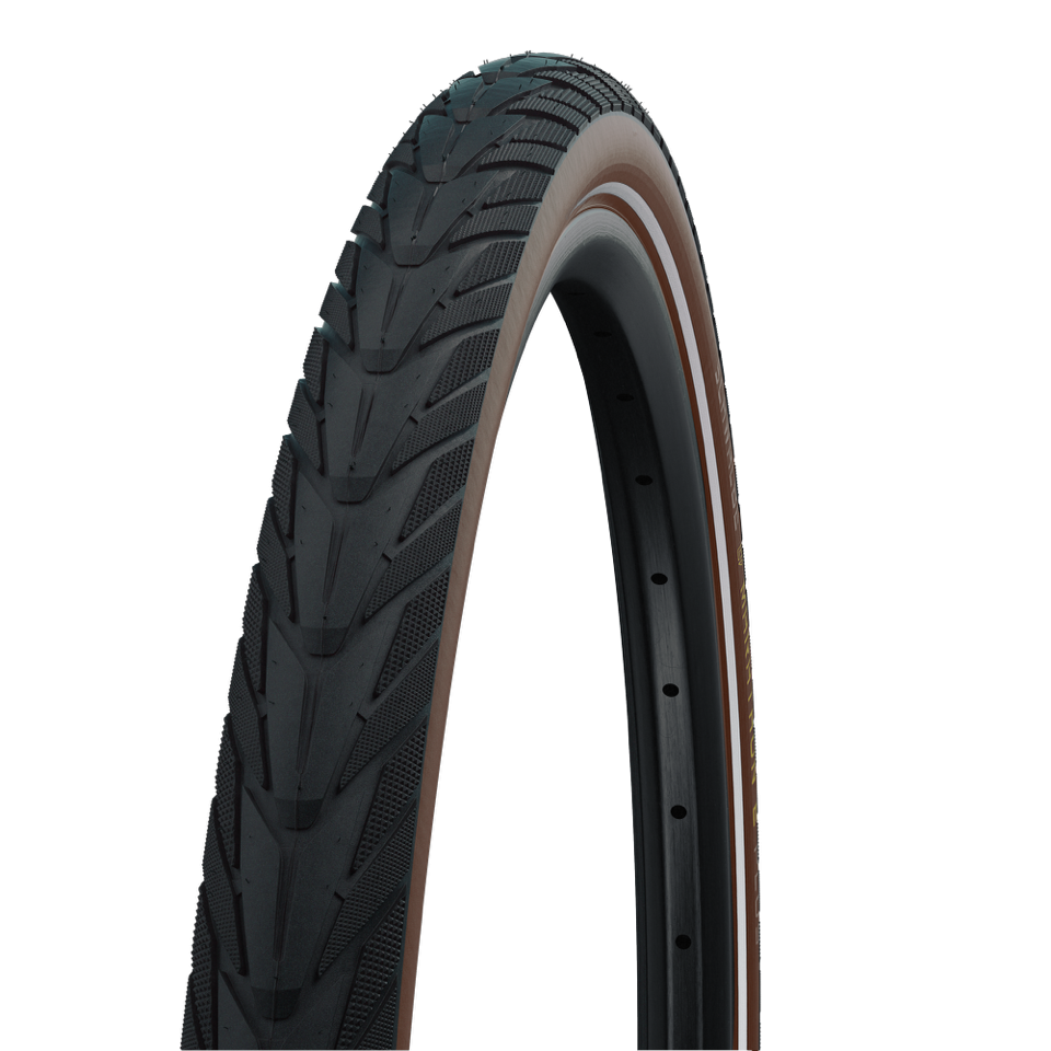 Schwalbe Tire plus 28 x 1,75 (47-622) Schwarzbraun