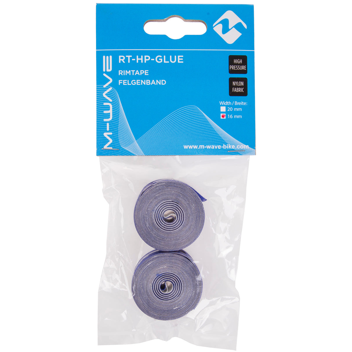 M-wave velglint 28 hoge druk, ultralight, 16 en 20mm breed, per 2