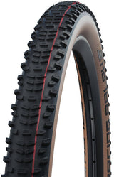 Sammenleggbar band Schwalbe Racing Ralph Super Race 29 x 2,35 60-622 mm - Transparent sidevegg