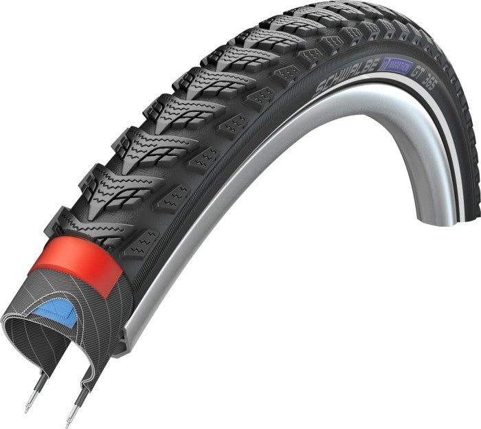 Schwalbe maraton 365 GreenGuard 28 x 1,40 37-622mm - črna z odsevom