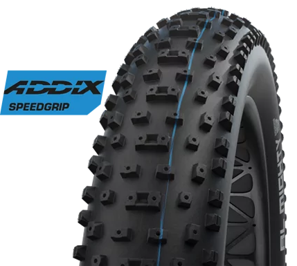 Schwalbe plegable Band Al Evo Super Ground 26 x 4.80 120-559 Negro