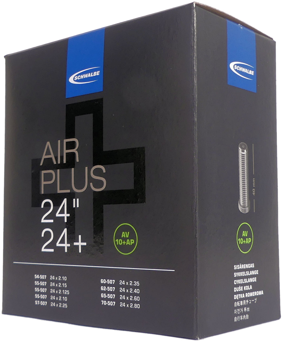 Schwalbe BNB AV10L-AP AIR Plus 24 x 2.10 2.80 AV 40mm