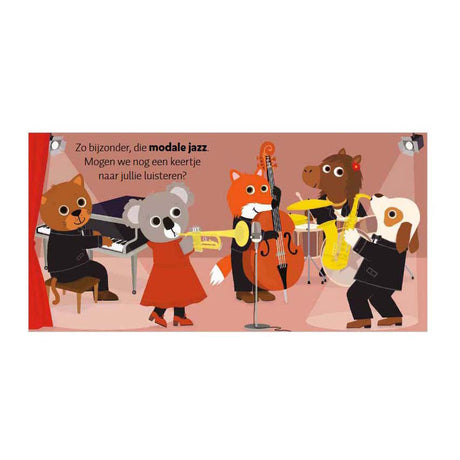 Centraal boekhuis jazzdeuntjes geluidenboek