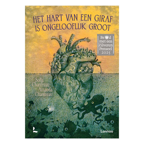 Im zentralen Buchhaus ist das Herz einer Giraffe unglaublich groß