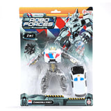 Toi-Toys Toi Toys Wechselroboter-Polizeiauto