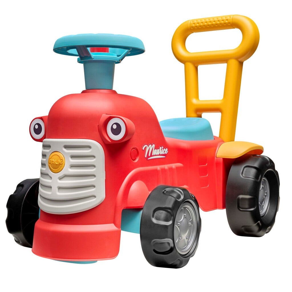 Falk Lauffigur Traktor Maurice rot