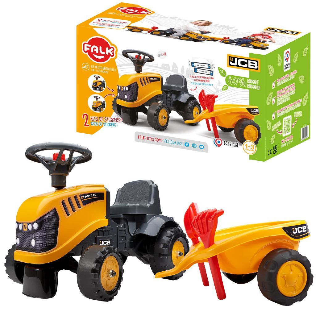 Falk JCB Einachstraktor-Set 1+
