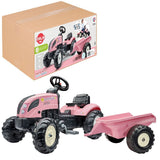 Falk Traktor Country Farmer Set rosa 2+