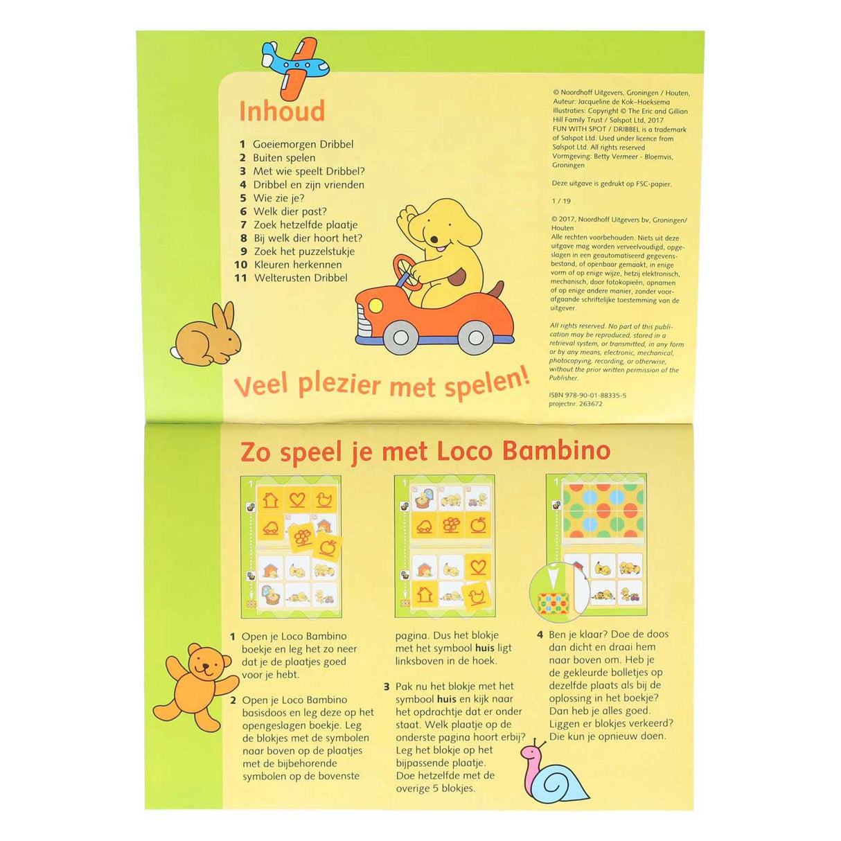 Loco bambino - dribbel en zijn vriendjes 3-5 jaar
