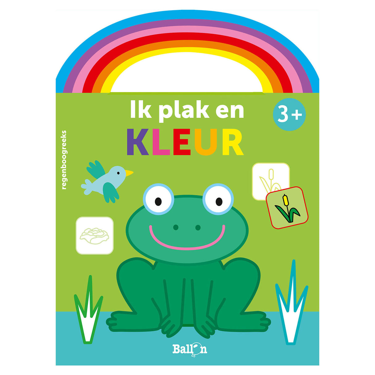 Standardverleger, den ich einklebe und ausmale – Frosch
