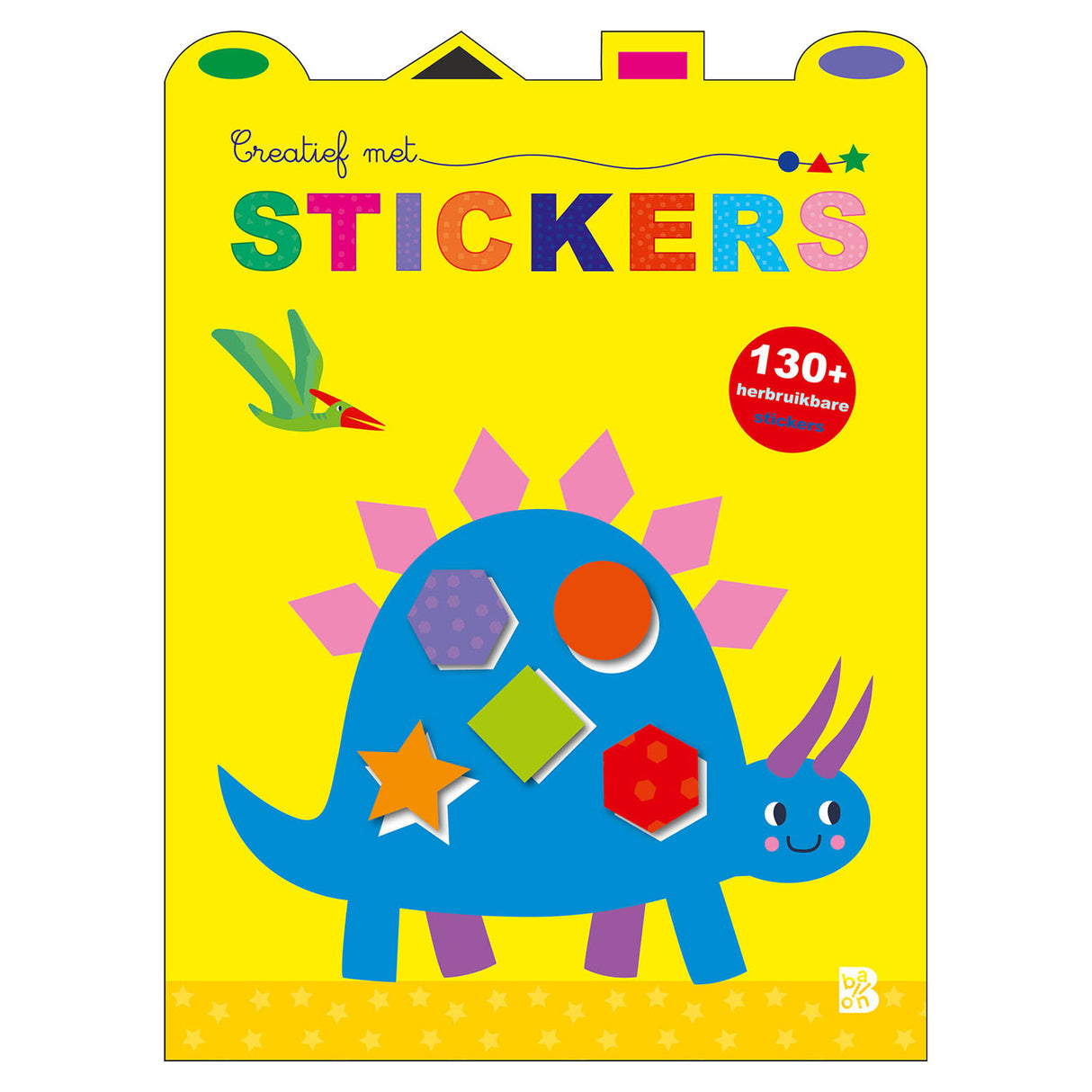 Standard-Publisher-Creative mit Aufklebern (Dinosaurier)