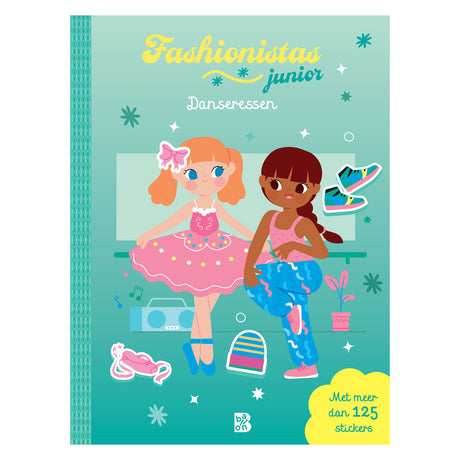 Standard-Publisher-Stickerbuch „Fashionistas Junior Dancers“ – 125 Aufkleber