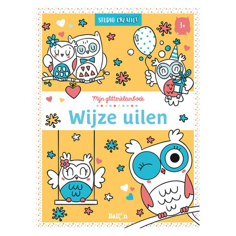Gewinnt Holland mein glitzerndes Malbuch weise Eulen