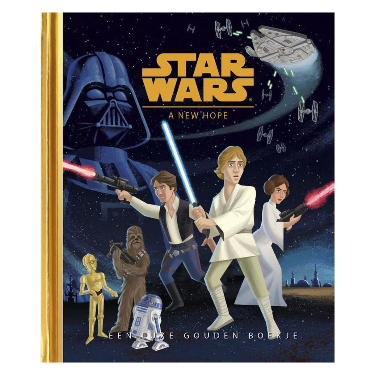 Vítězství Holland Golden Books Star Wars: A Hope