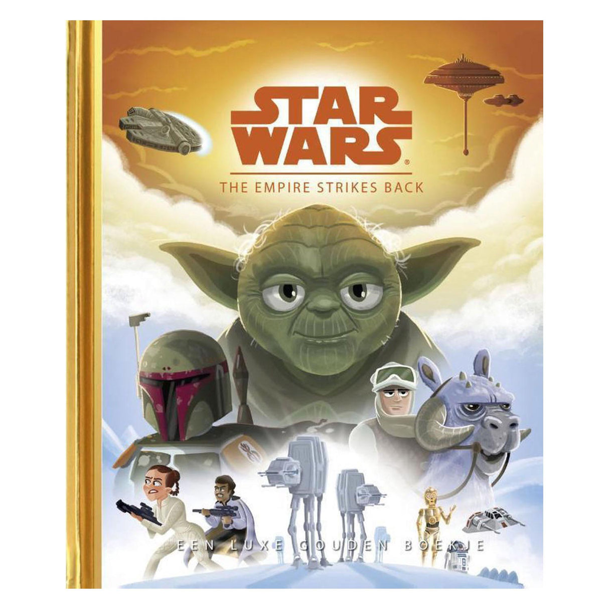 Vítězství Holland Golden Booklets Star Wars: The Empire udeří zpět