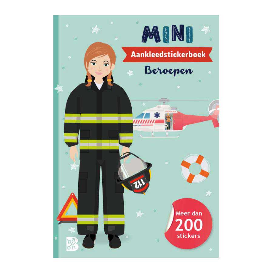 Standard-Publisher-Mini-Anzieh-Stickerbuch – Berufe