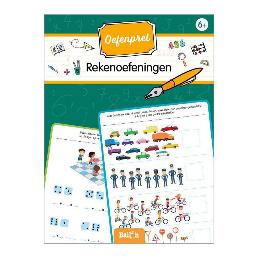 Standard-Matheübungen für Verlage ab 6 Jahren