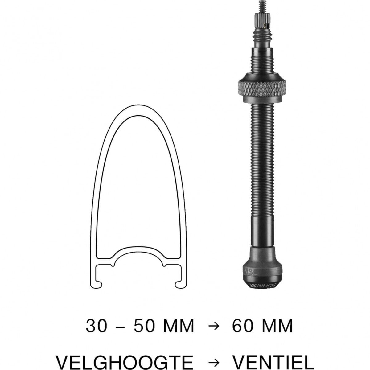 AXA bezdušový valiel 60 mm (2 kusy)