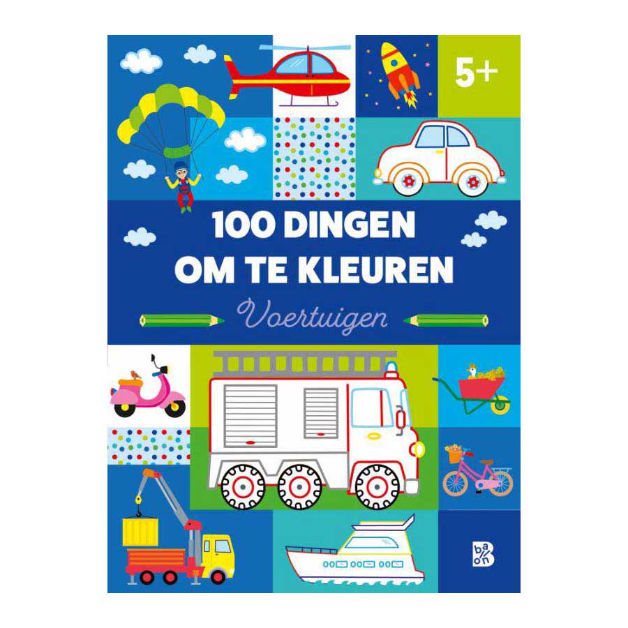Ballon 100 Dinge zum Ausmalen: Fahrzeuge (5+)