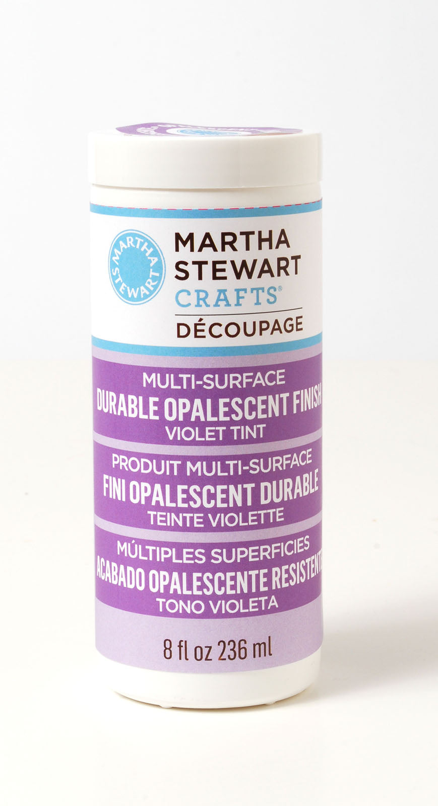 Martha Stewart • Découpage Opalescent Violet 236 ml