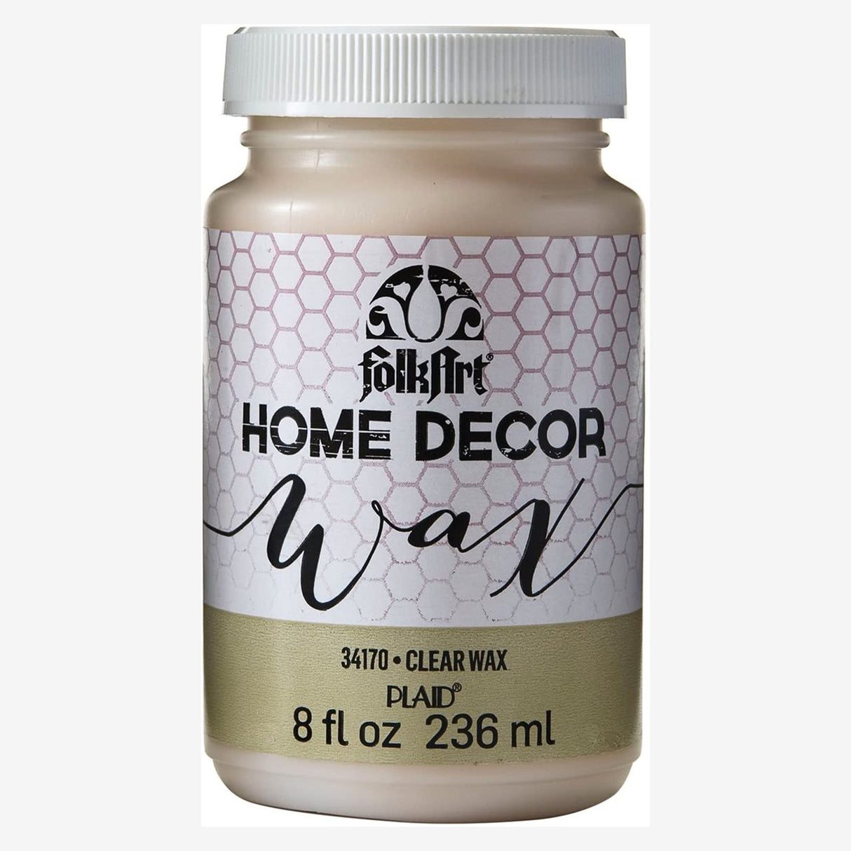 Folkart • Wohndekorwachs, klar, 236 ml