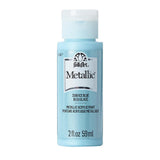 Folkart • Metallic-Acrylfarbe Eisblau 59 ml