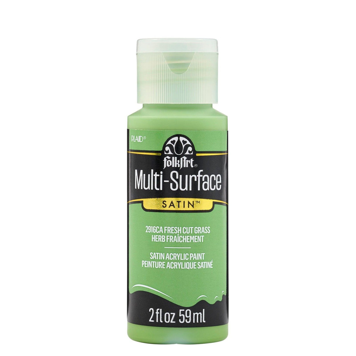 Folkart • Multi-Oberflächen-Satin, frisch geschnittenes Gras, 59 ml