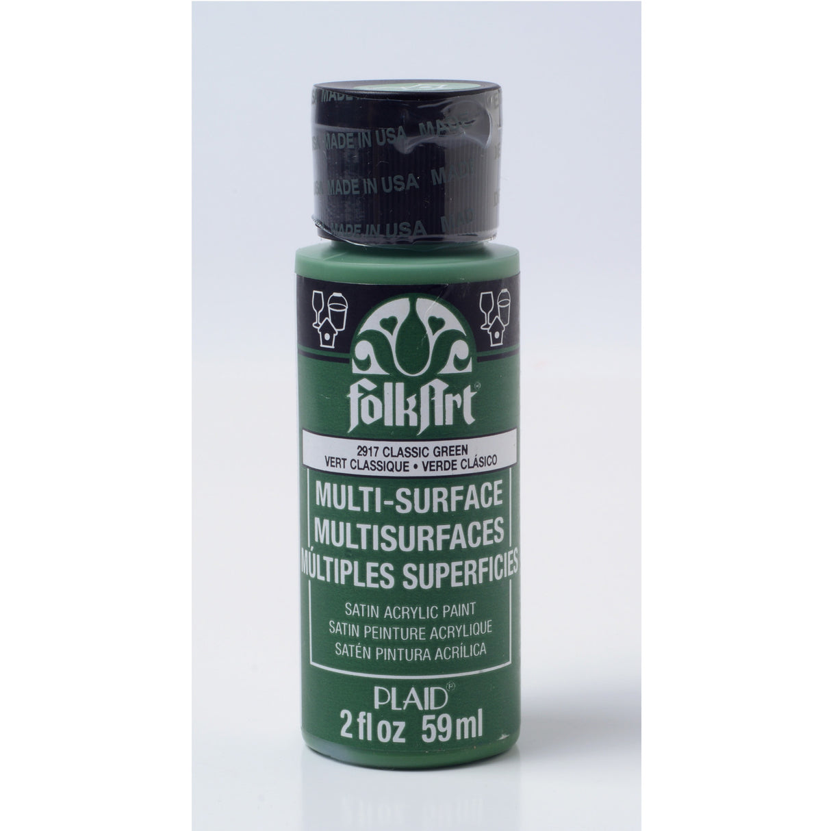 Folkart • Mehrflächiges klassisches Grün, 59 ml