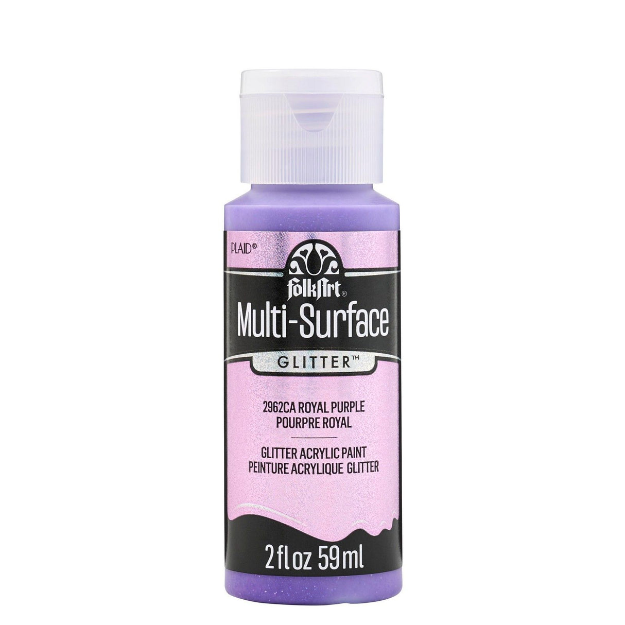 Folkart • Multi-Surface-Glitzer Royal Purple 59 ml