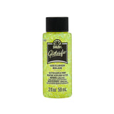 Folkart • glitzernde Acrylfarbe Neongelb 59 ml