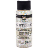 Folkart • Glitzerfarben, klares Hologramm, 59 ml