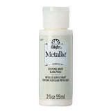 Folkart • Metallic-Acrylfarbe Perlweiß 59 ml