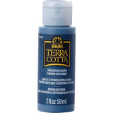 Folkart • terra cotta textured acrylic paint 59ml ocean cavern
