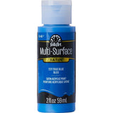 Folkart • Multi-Surface Satin True Blue 59 ml