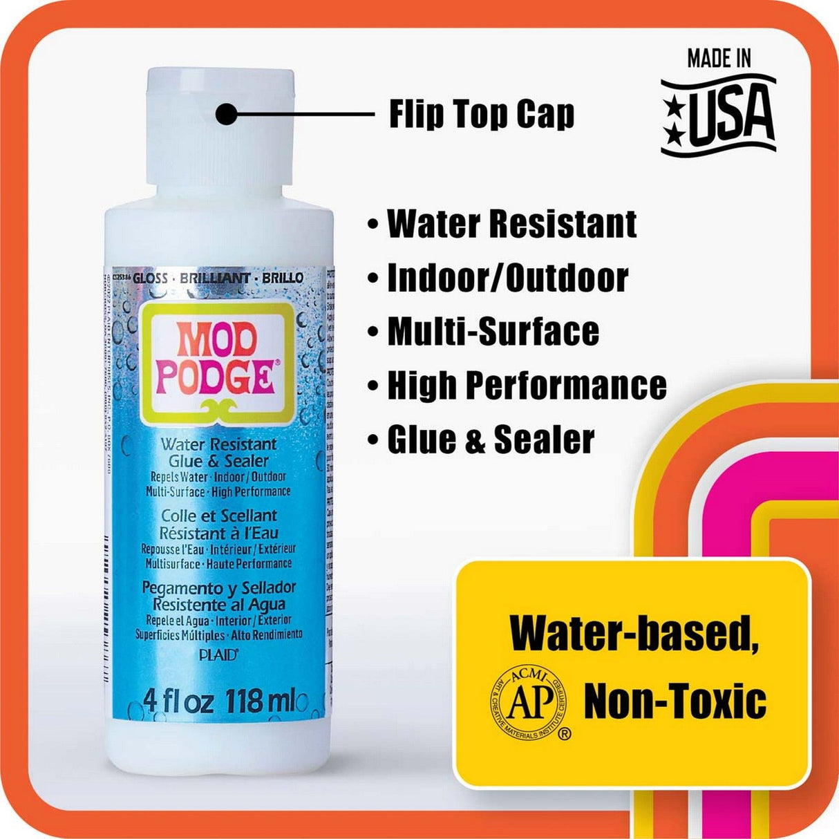 Mod Podge • wasserbeständiger Klebeversiegeler