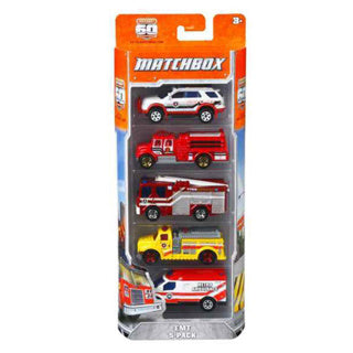 Streichholzschachtel Mattel Fahrzeuge 5 Stück sortiert