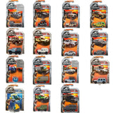 Mattel Jurassic World Matchbox Diecast Collection (Legacy Movie), sortiert