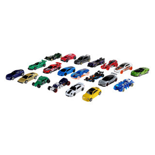 Hot Wheels Druckguss-Geschenkset mit 20 Autos – 20er-Pack Spielzeugfahrzeuge