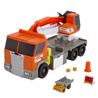 Matchbox-Action-Fahrer – verwandelnder Bagger – Spielzeugfahrzeug